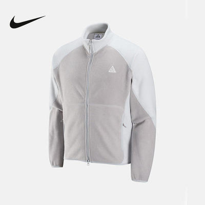Nike耐克运动外套男2026春ACG户外摇粒绒防风立领夹克IF0965-009