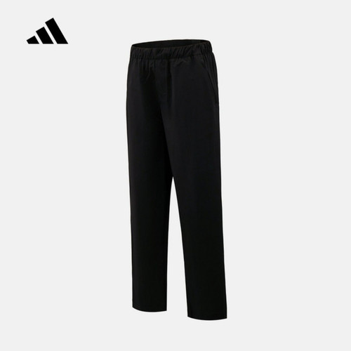 adidas阿迪达斯男裤2026夏季休闲梭织速干透气直筒运动长裤KZ2314