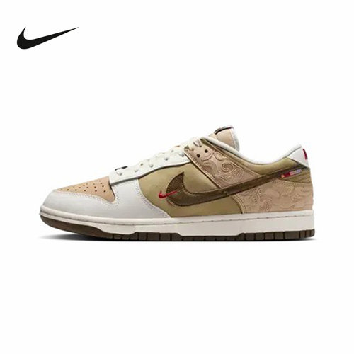 耐克男鞋2026春季NIKE DUNK LOW低帮轻便运动休闲板鞋 IQ1118-220