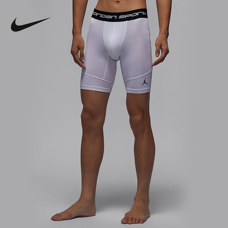 Nike耐克短裤男2025夏季JORDAN运动训练透气紧身五分裤FV8619-100