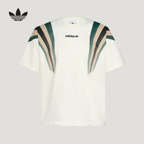 阿迪达斯三叶草运动短袖男装2026春宽松圆领透气T恤KW2015 KW2016