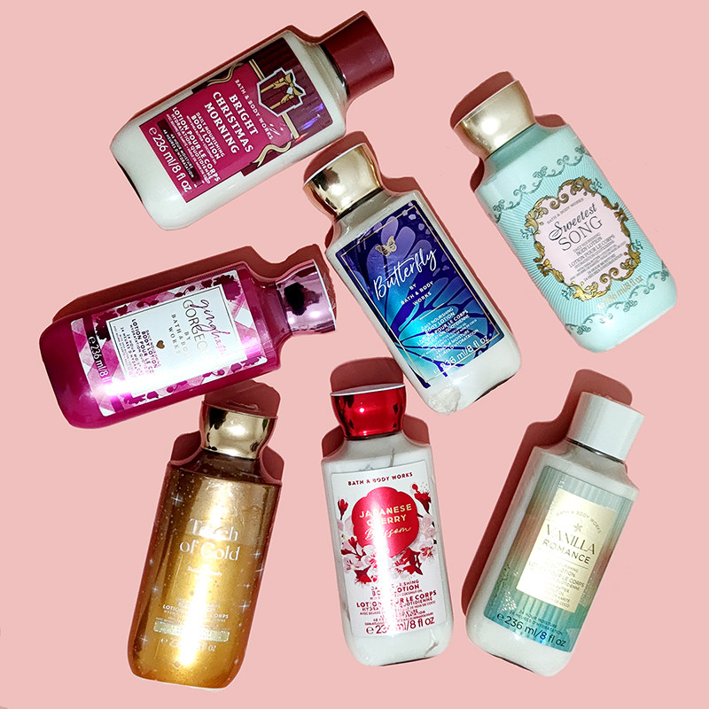 现货美国Bath&BodyWorks/BBW身体乳236ml保湿滋润香体清爽润肤乳
