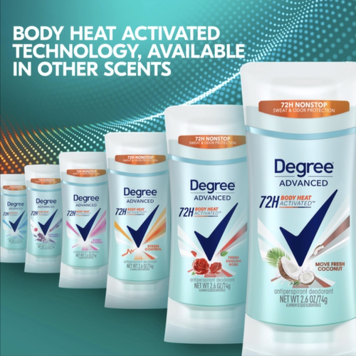 现货Degree止汗香体膏deodorant