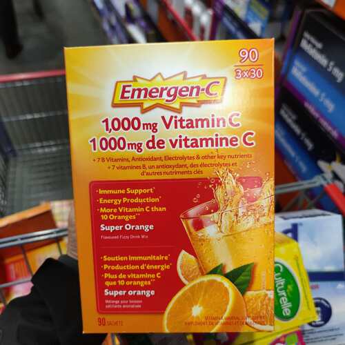 加拿大Emergen-C维生素c泡腾粉