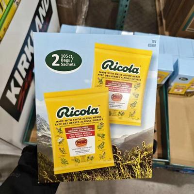 Ricole利口乐天然草本无糖润喉糖