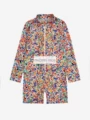 Bo Color Printed Long-Sleeved One-Piece Swimsuit (in Stock)