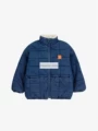 Bo Blue Denim Lamb Wool Jacket (in Stock)