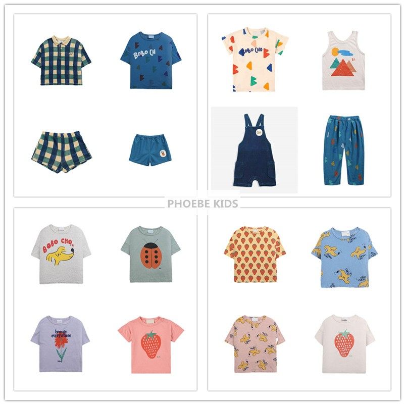 BC2022春夏儿童卡通圆领短袖