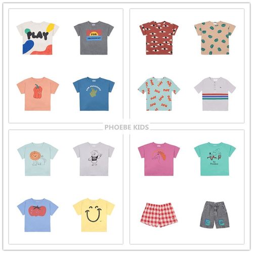 21春夏BC儿童圆领短袖卡通