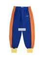 Bc Blue and Orange Color Block Terry Pants