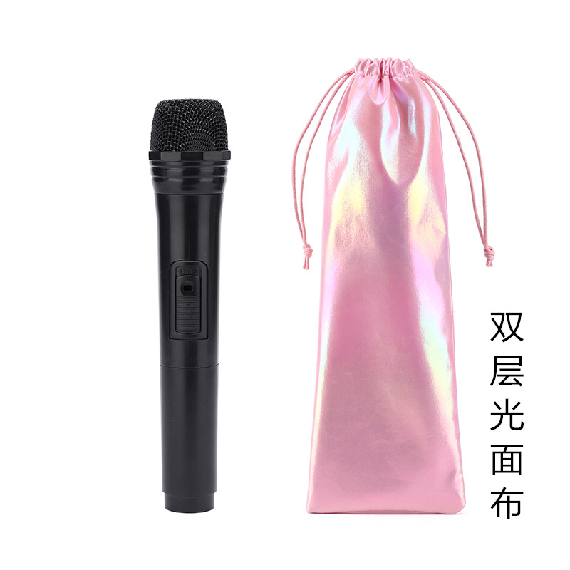 艺术体操棒球自拍杆电梳子收纳包炫彩光滑防水布抽绳束口防尘袋
