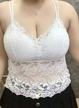 大码女装2026夏季新款mm美背背心