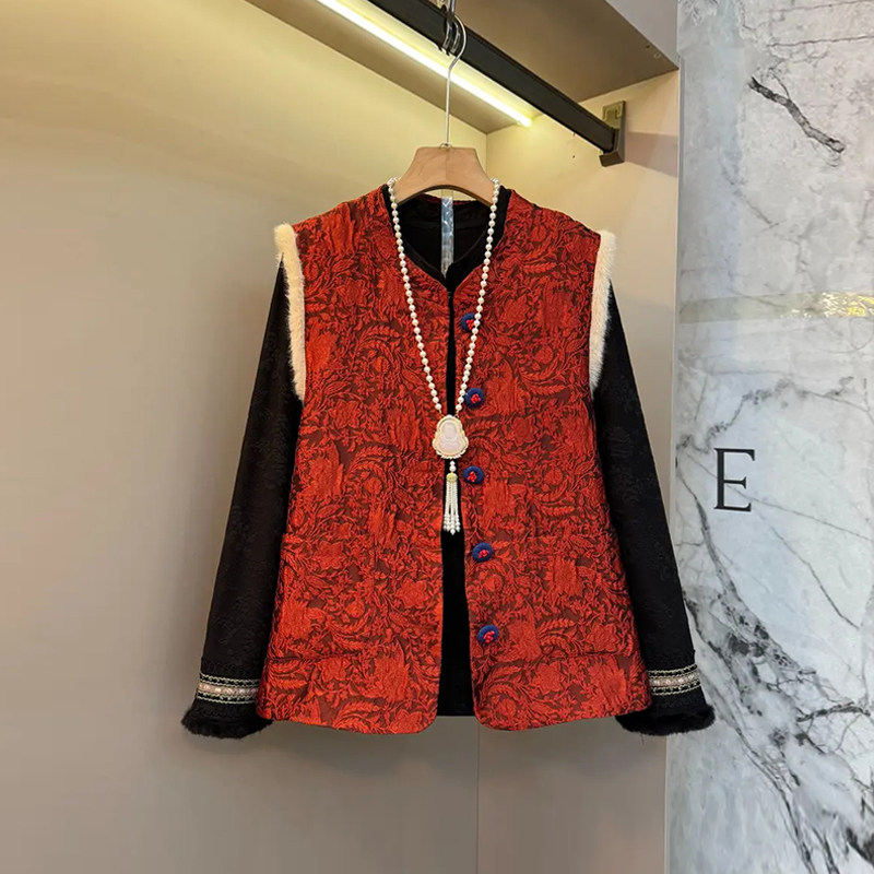 加肥大码女装圆领开衫花纹马甲胖妹妹秋冬款显瘦百搭毛毛袖口小衫,女装/女士精品,大码内搭,淘宝优惠券,粉丝福利购,淘宝优惠卷