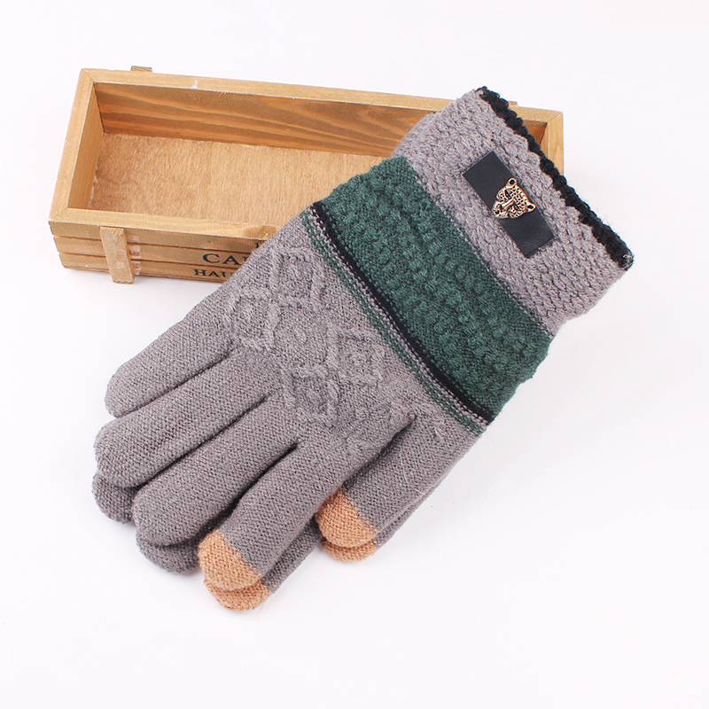 Gants pour homme en Laine Cachemire - Ref 2781350 Image 3