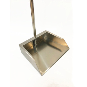 正宗304不锈钢簸箕撮箕垃圾铲家用公司耐用加厚畚斗工厂畚箕灰斗