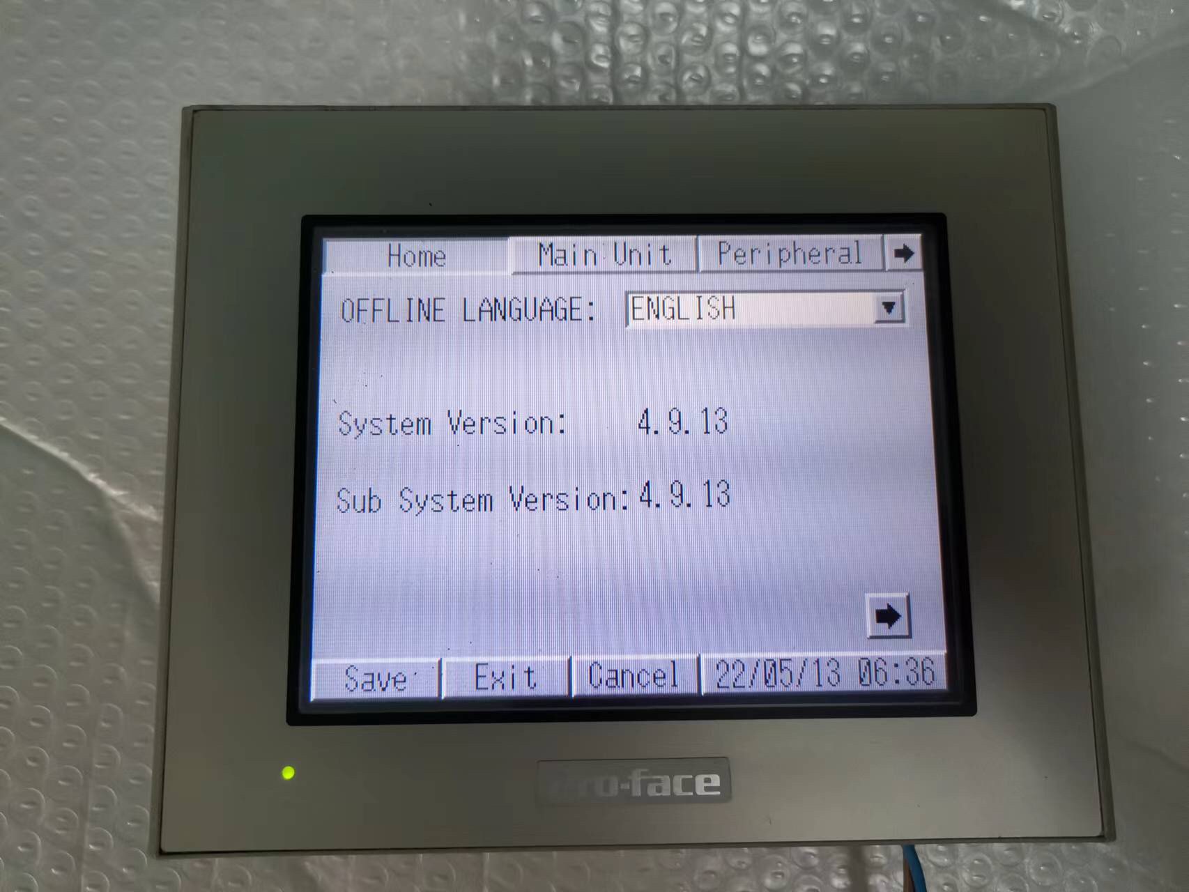 现货GP4301TW普洛菲斯触摸屏功能包好 二手成色如图PFXGP4301TADW