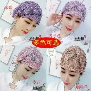 穆s林夏季薄款纱巾回族盖头女包头帽轻薄透气抖音网红同款防晒帽