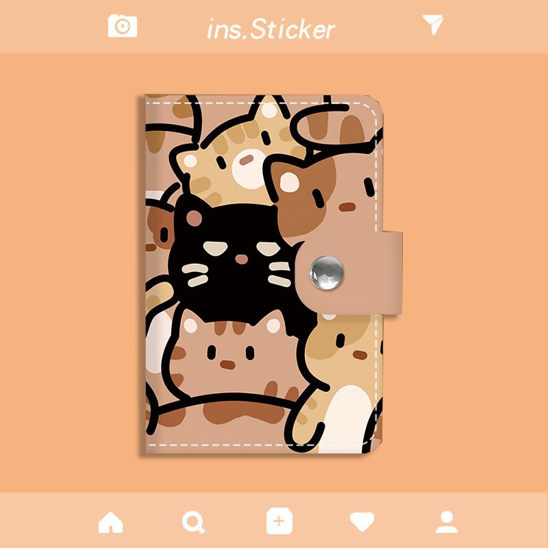 可愛小貓校園學生最愛的卡包