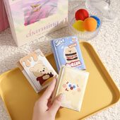 新款 折叠三折短款 钱包女可爱卡通潮小清新简约小巧超薄学生零钱夹