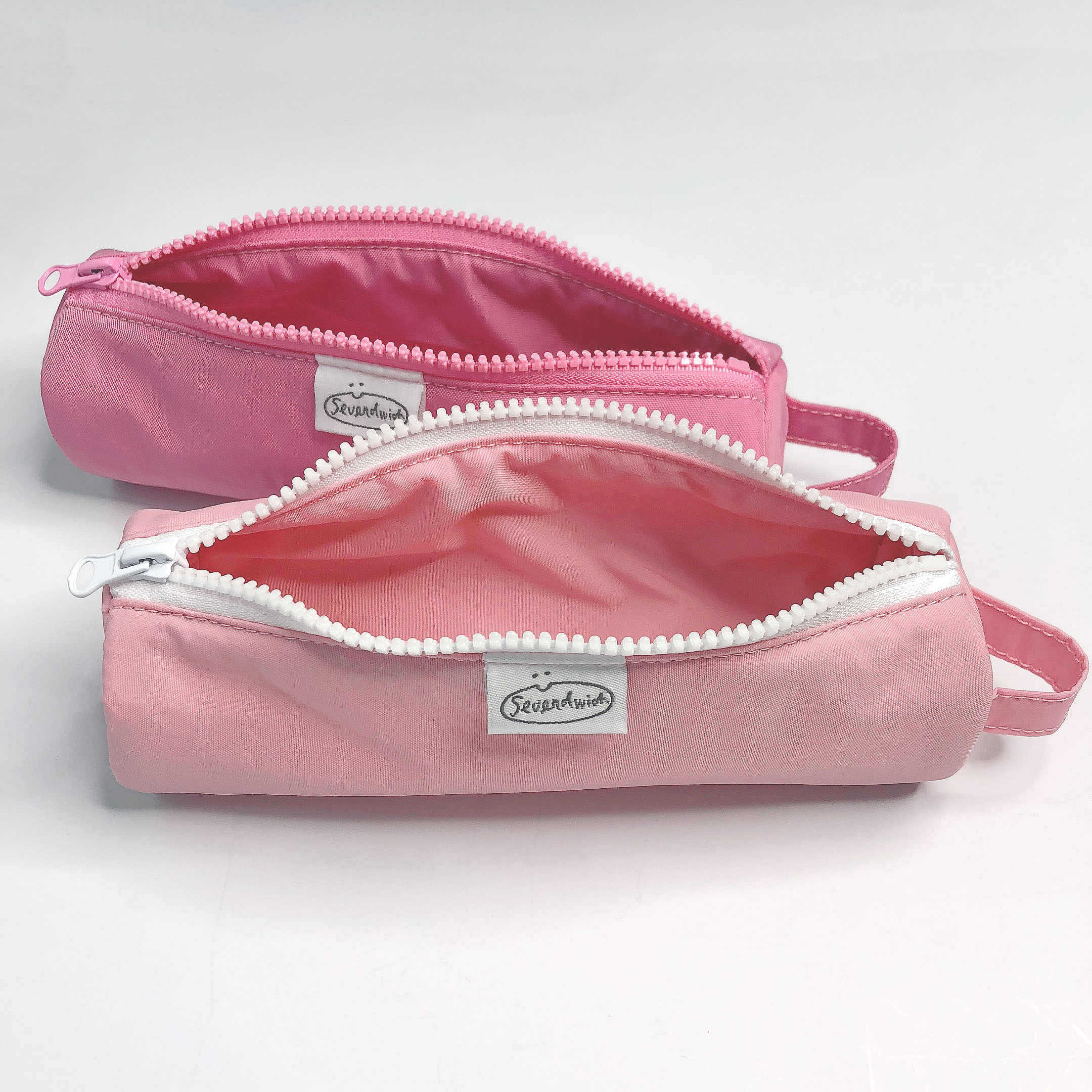 纯色笔袋高颜值ins风大容量初中男女生2025新款铅笔简约文具盒