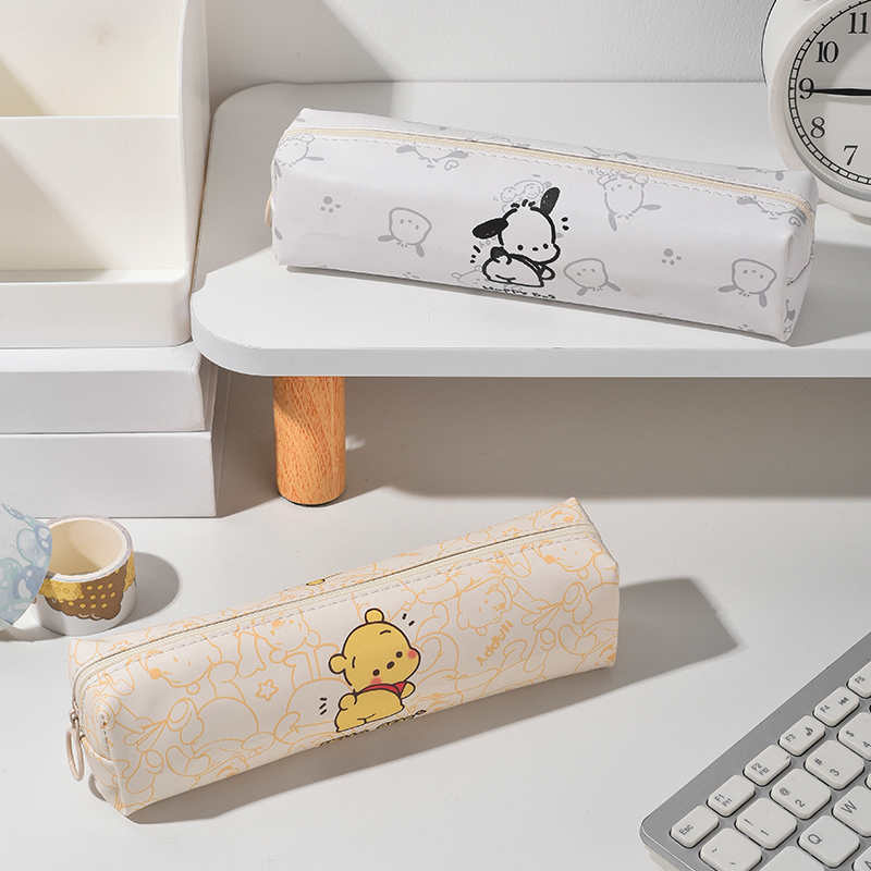 可爱帕恰狗卡通笔袋文具盒铅笔盒学生男女文具袋大容量笔盒收纳盒