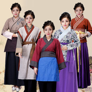 古装女古代百姓平民村民村姑民女夫人小姐丫鬟下人宫女衣服演出服