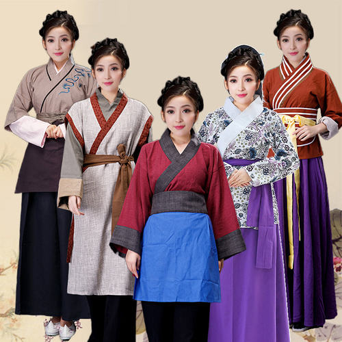 古代百姓村民夫人小姐丫鬟演出服