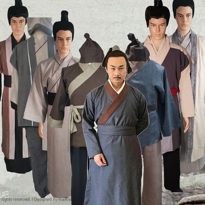 男士平民百姓棉麻复古乞丐演出服