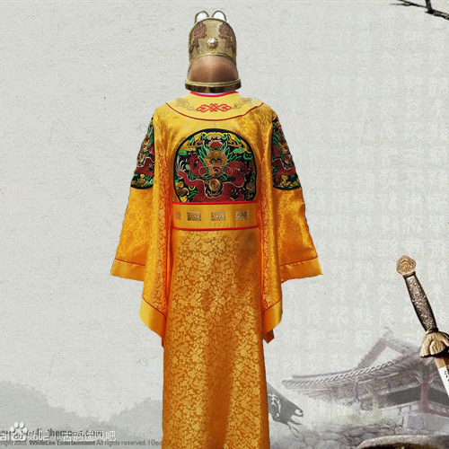 明朝皇帝朱元璋演出古装