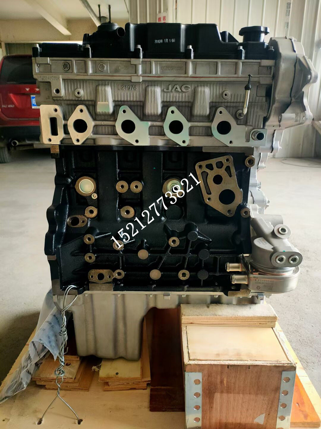 江淮骏铃v5帅铃e康铃国五发动机基础机裸机hfc4db2-1d2锐捷特凸机