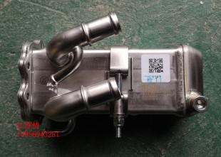 江淮轻卡骏铃H330帅铃Q6福田康明斯3.8发动机EGR阀冷却器中冷器
