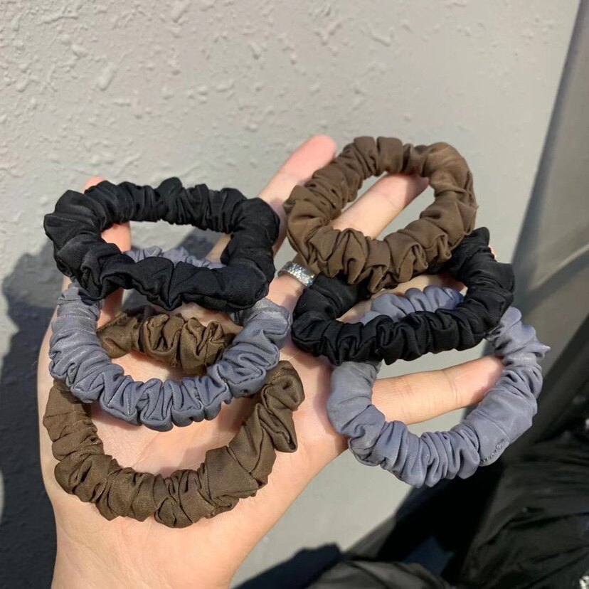 大肠发圈皮筋绸缎发绳简约