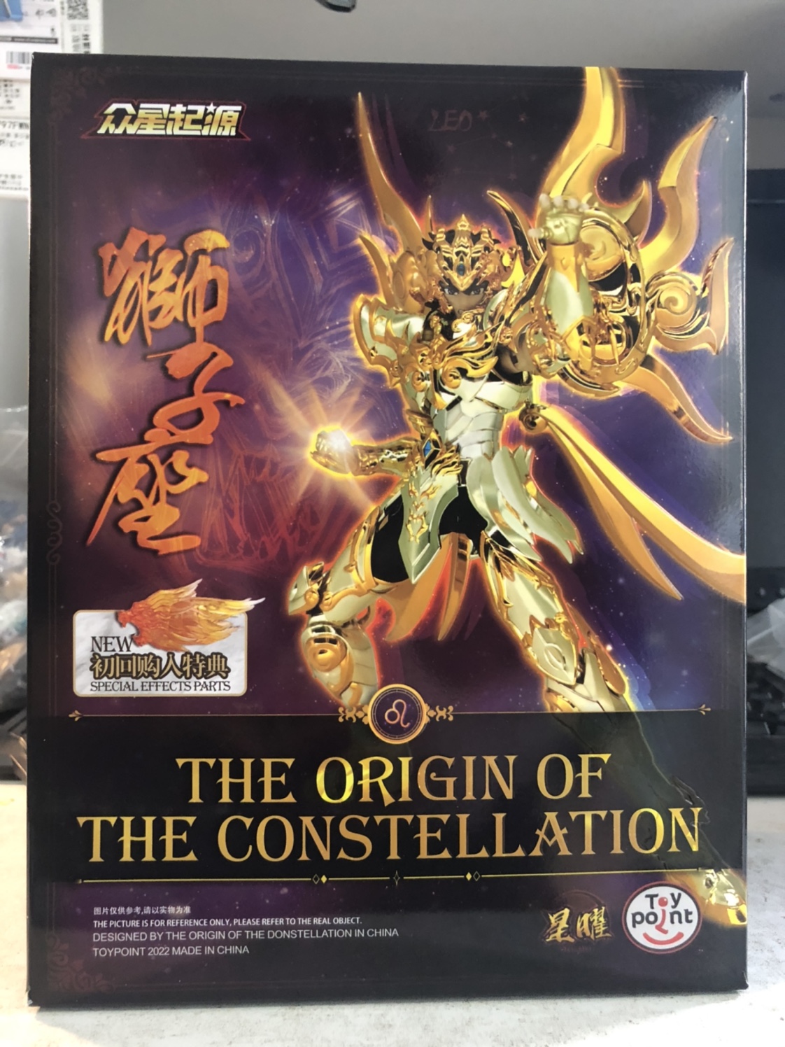 现货toypoint众星起源tp神狮子圣衣斗士神话exm神狮子座带特典