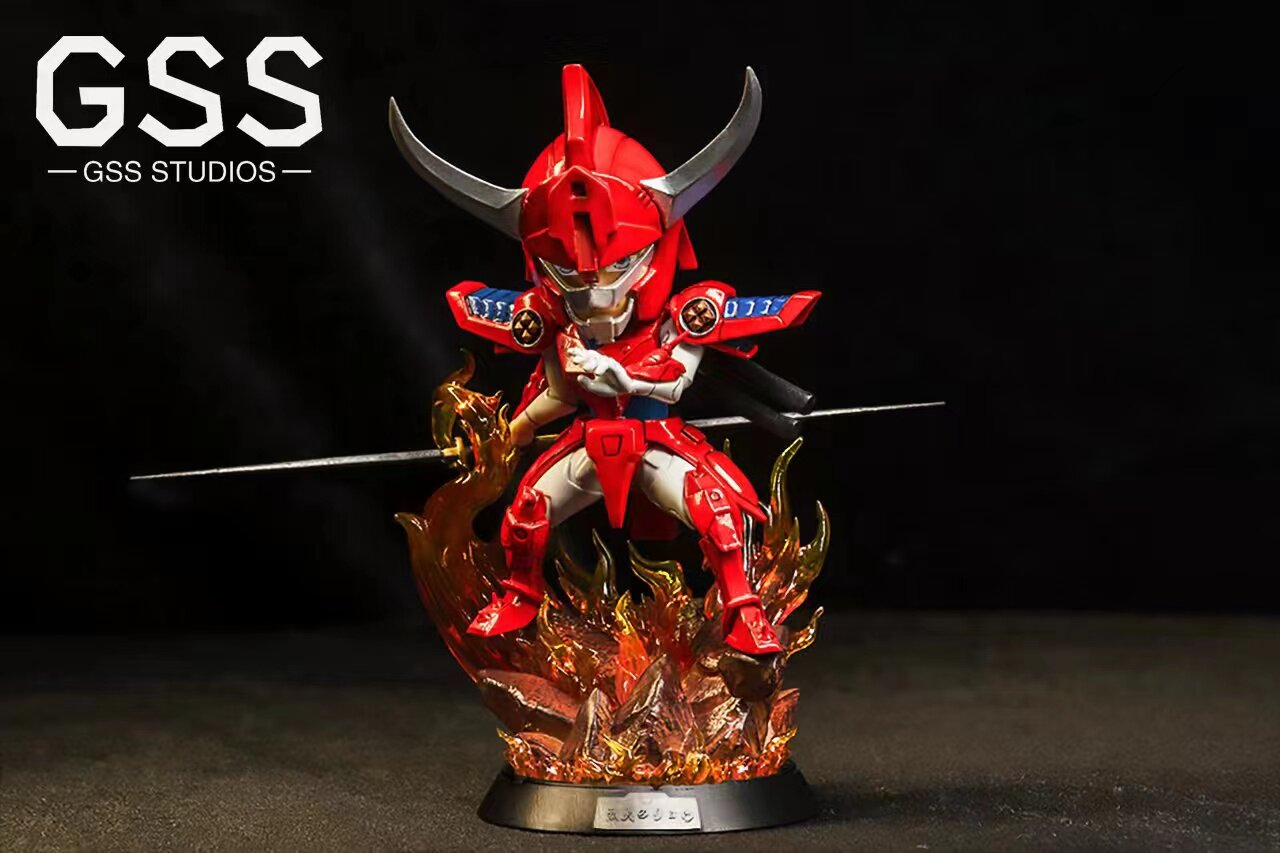 现货 gss studios 铠传 魔神坛斗士 火焰神 真田辽 里奥 gk雕像
