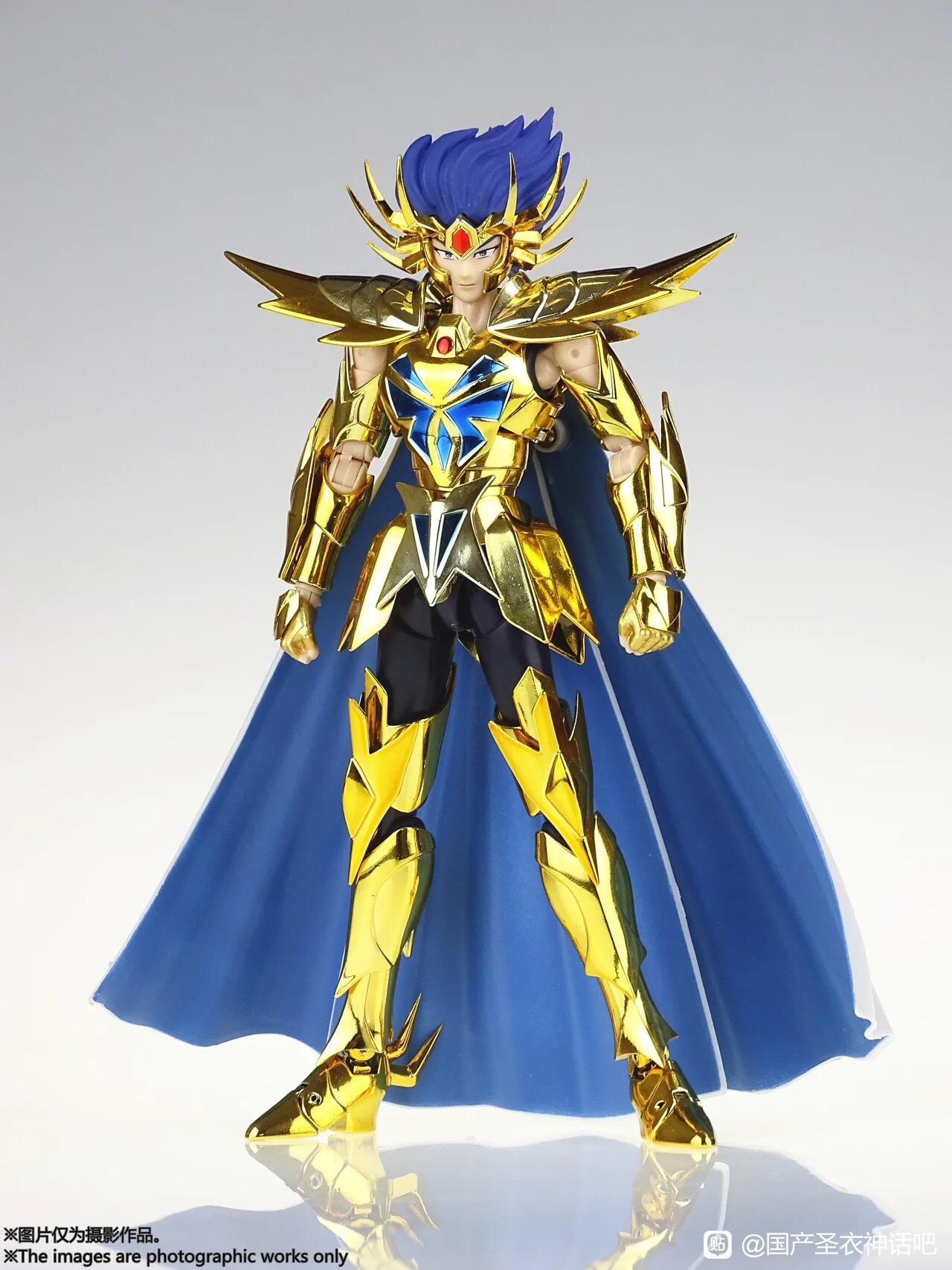 现货 mst巨蟹黄金圣衣斗士神话模型ex巨蟹座迪斯马斯克星耀电镀版