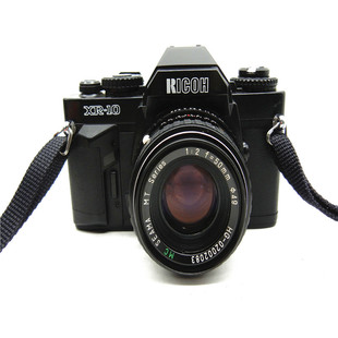 复古胶片机收藏使用 5III老式 ricoh理光xr 10胶卷单反照相机kr