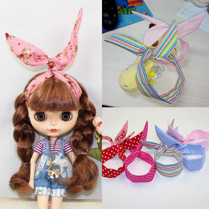 ICY DBS 小布娃娃Pullip 头饰 头箍 造型发带衣服配饰 创意手工