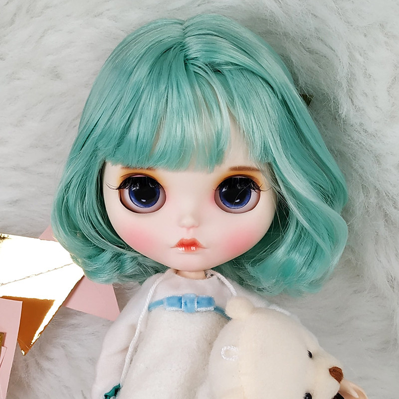 ICY DBS 小布娃娃sunny改娃成品19关节体娃娃30厘米睡眼短发
