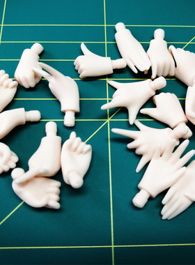 ICY DBS 小布娃娃 Azone S体19关节体手组手势白肌普肌黑肌手组