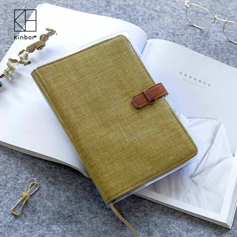 kinbor保护套pvca5周计划手帐本