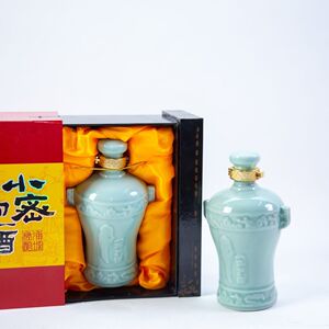 小密包酒龙泉青瓷礼盒400ml*2