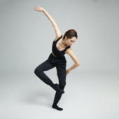 速干薄款 收口长裤 萝卜裤 修身 男女同款 涂一TT2707现代舞蹈练功裤