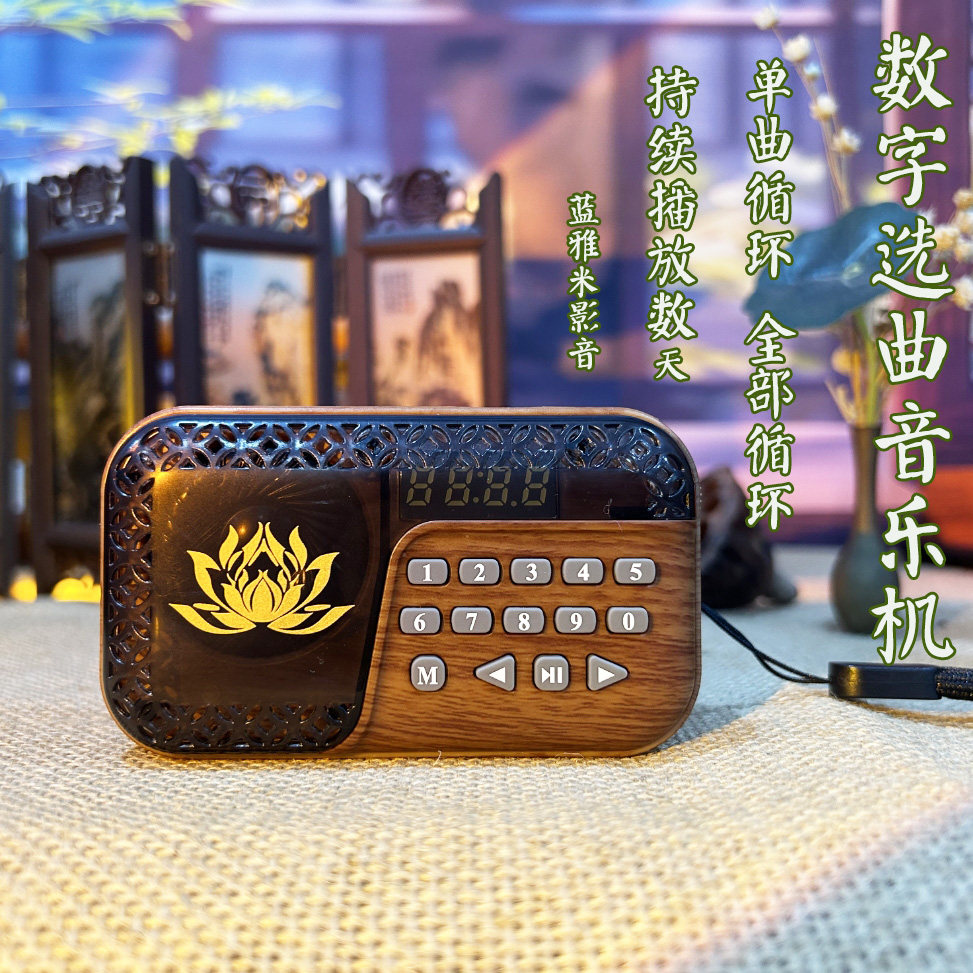 高档播放器可蓝牙插卡高清音数字