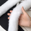 旗袍比甲毛加边辅料 口童装 厂家直销花边真兔毛条帽条门襟鞋 口袖