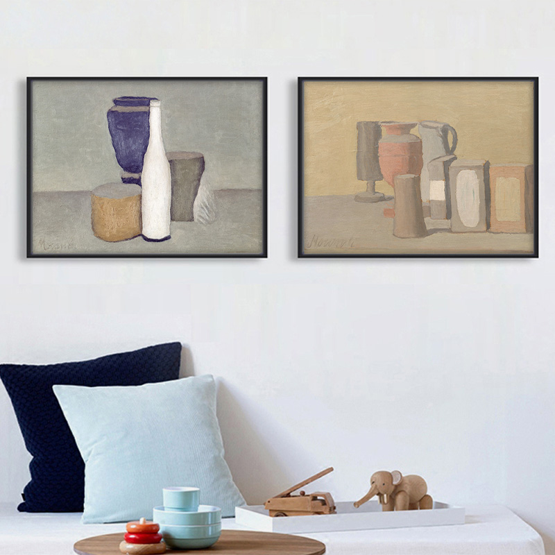 高清微喷纯棉油画布橙湖精品定制