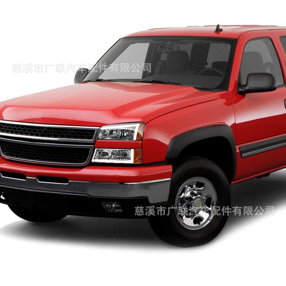 头灯适用于雪佛兰Silverado 2003-2007 皮卡LED日行灯汽车前大灯