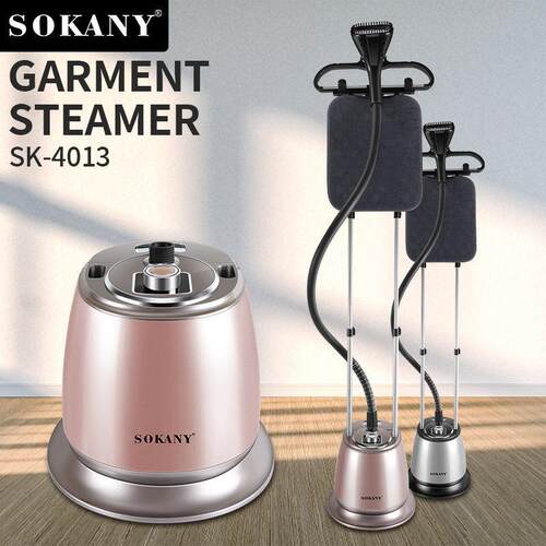 外贸SOKANY4013挂烫机熨烫衣物挂立式蒸汽熨烫机GARMENT STEAMER