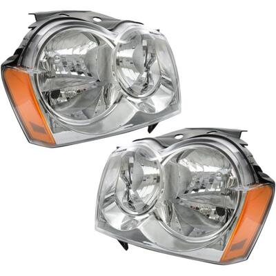 适用于2005 2006 2007吉普 jeep Grand Cherokee 前照灯总成