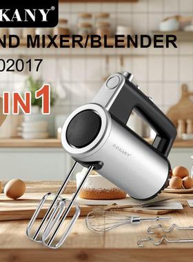 跨境SOKANY02017打蛋器家用3in1烘焙打蛋机手持搅拌机hand mixer