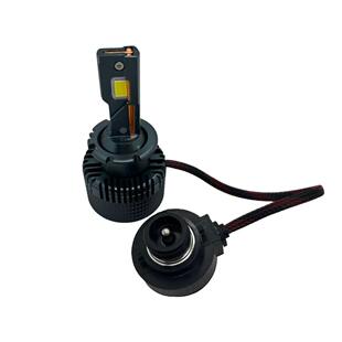 铜管汽车led大灯直插式D2R/D2Sled灯泡D4R/D4S车灯改装汽车大灯